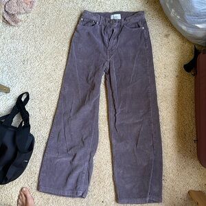 High Rise Corduroy Pants BDG